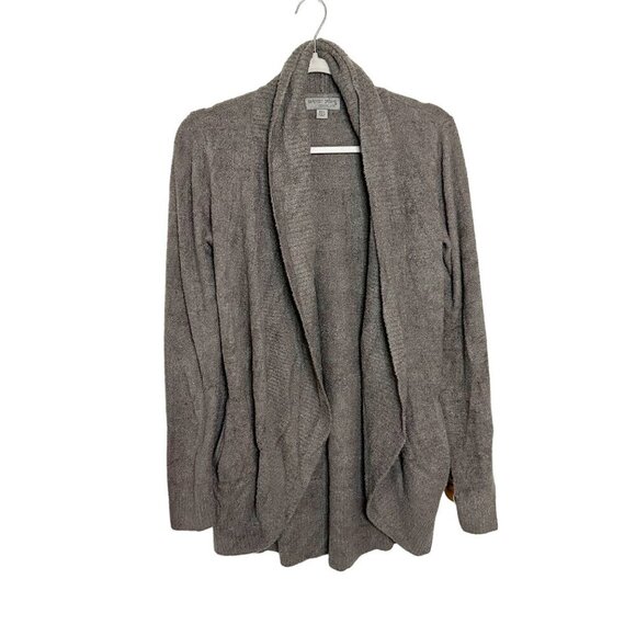 Barefoot Dreams CozyChic Lite Circle Cardi Open Cardigan Sweater Gray Size XS/S - Picture 1 of 5